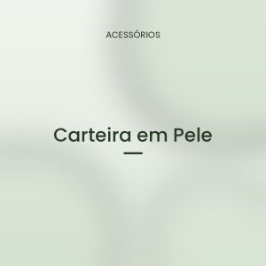 Carteira em Pele